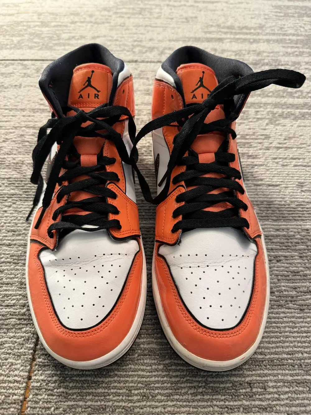 Nike Air Jordan 1 Mid Shoes Mens Size 10.5 Shattered Backboard DD6834-802